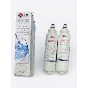 2X New Sealed LG LT700P Refrigerator Replacement Water Filter ADQ36006101-S